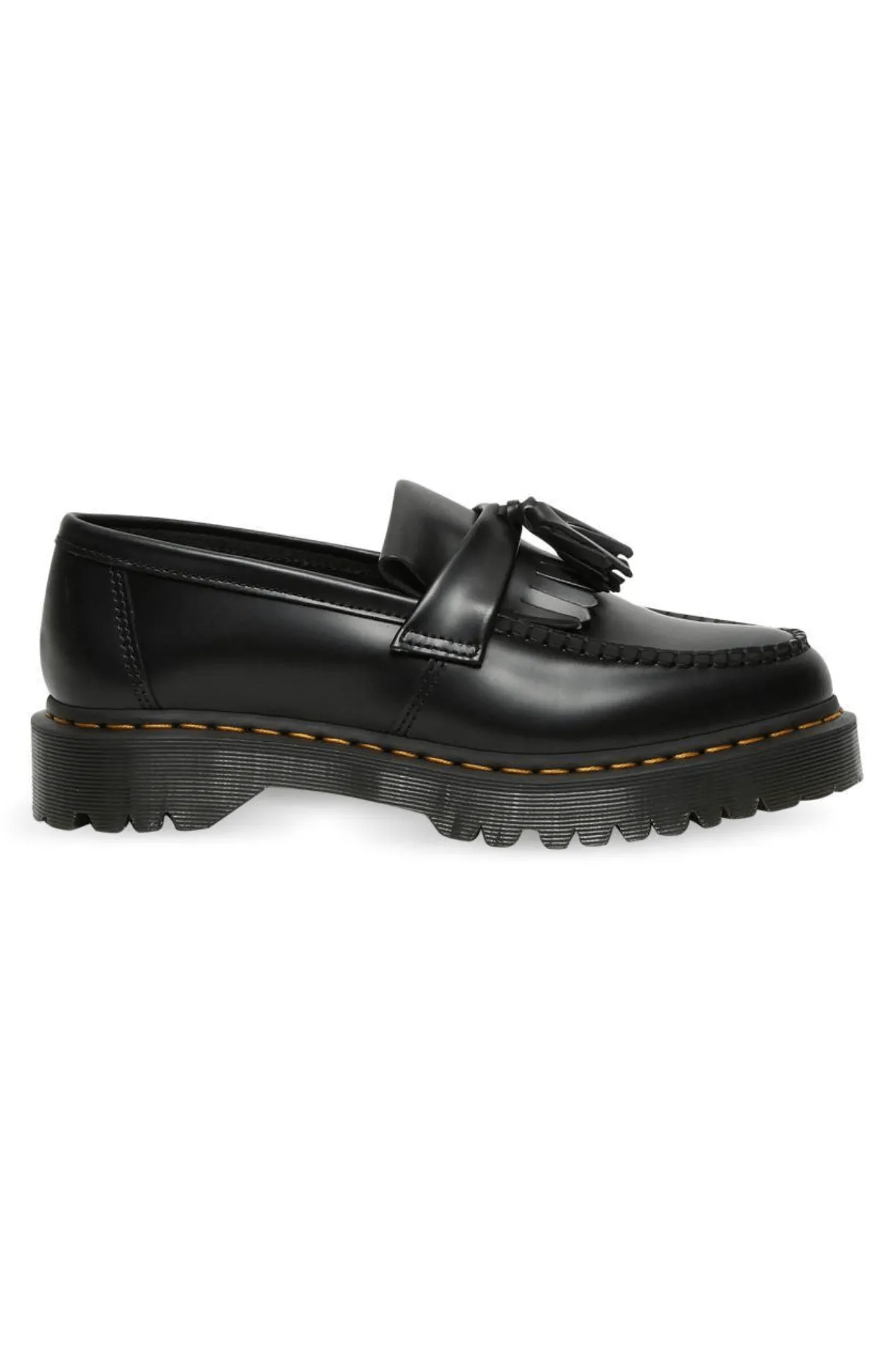 DR MARTENS ADRIAN TASSEL BEX LOAFER - BLACK SMOOTH