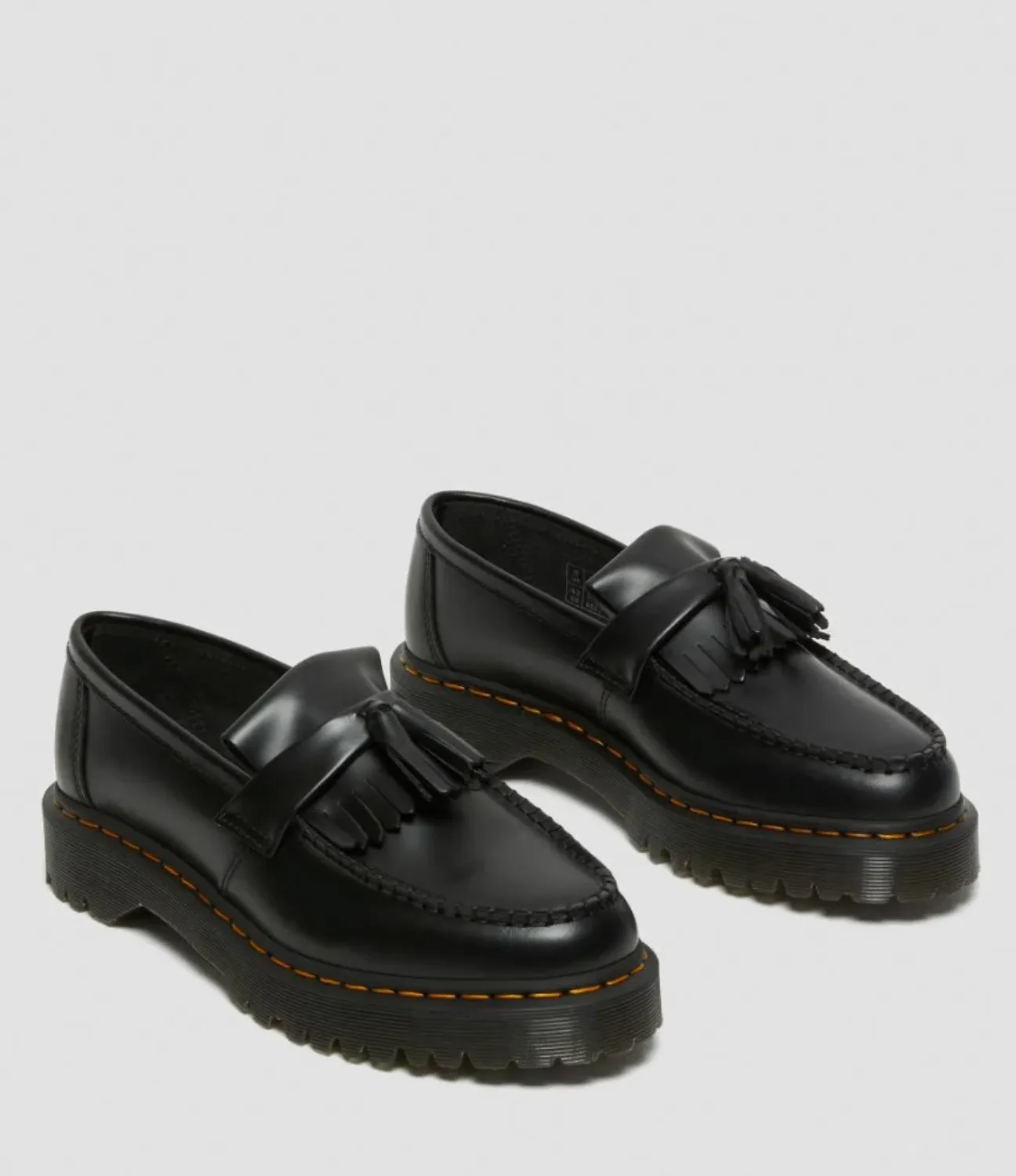 DR MARTENS ADRIAN TASSEL BEX LOAFER - BLACK SMOOTH