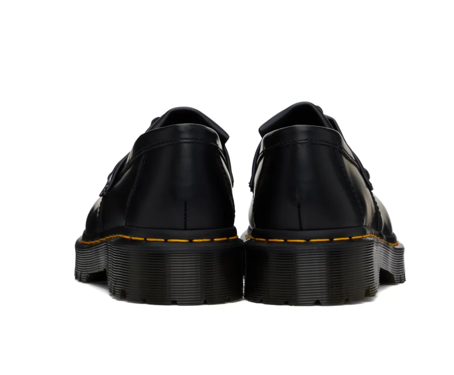 Dr. Martens Black Adrian Bex Smooth Leather Tassel Loafers