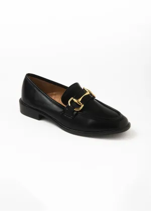 Elegant women's loafers with bits