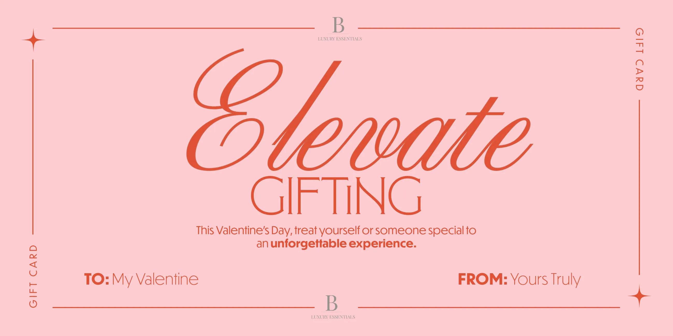 Elevate Gifting: B Luxury Essentials Gift Card
