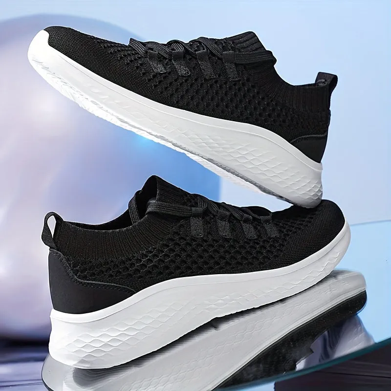 Eva - Zwarte Mesh Comfort Sneaker