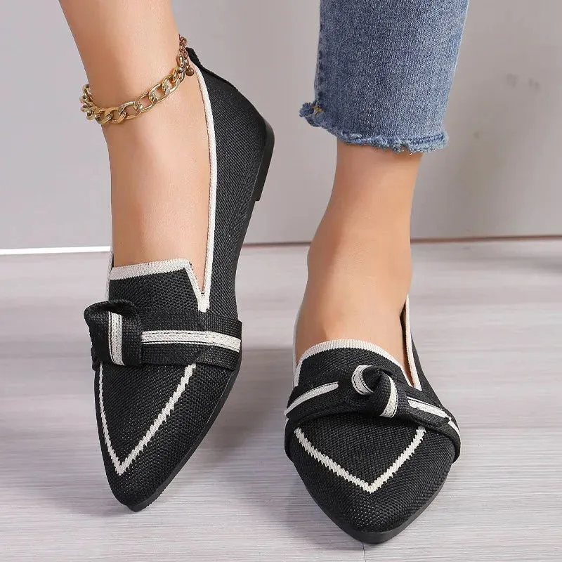 Evelyn Twist Knot Loafers