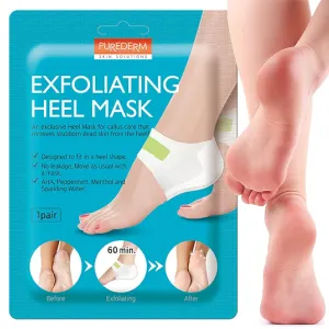 Exfoliating Heel Mask (1 Pair) – Heel Peeling Masks Gently Remove Calluses from Your Heel