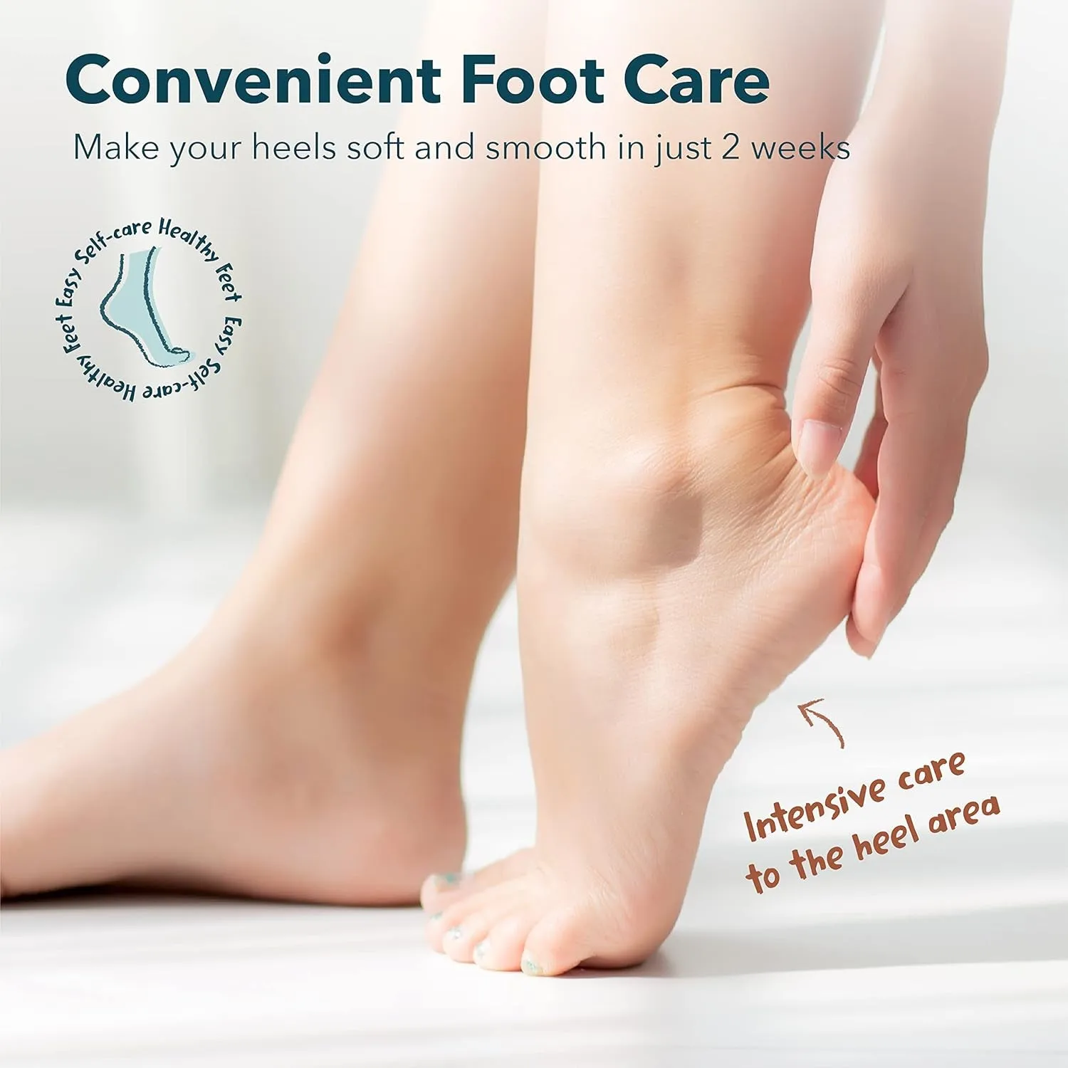 Exfoliating Heel Mask (1 Pair) – Heel Peeling Masks Gently Remove Calluses from Your Heel