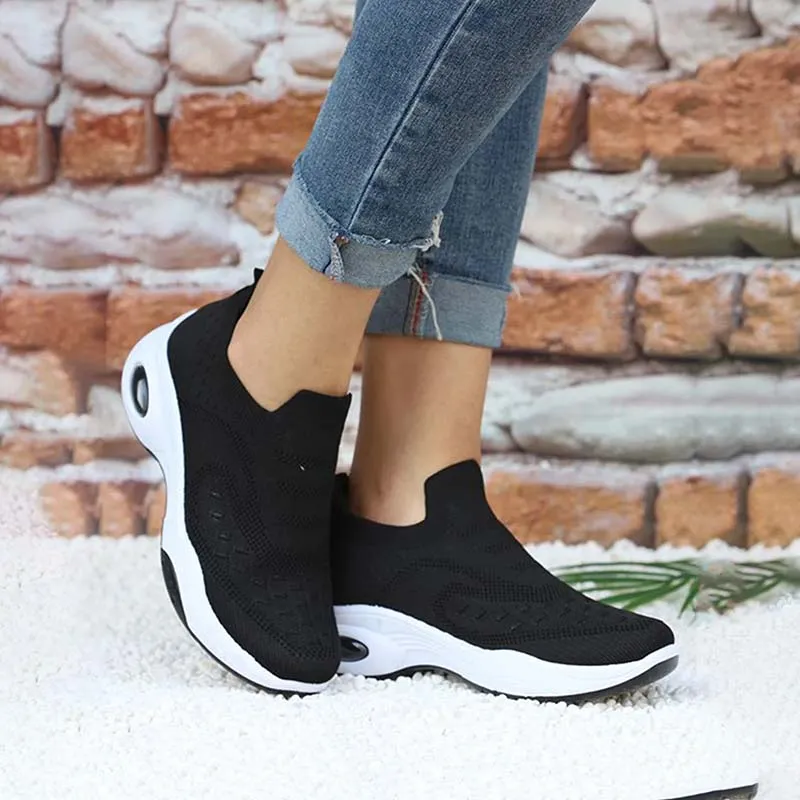 GS Cloudwalk Pro | Comfortabele luchtige instap sneakers met cloud zool voor dames
