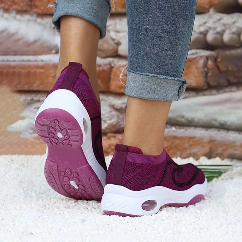 GS Cloudwalk Pro | Comfortabele luchtige instap sneakers met cloud zool voor dames