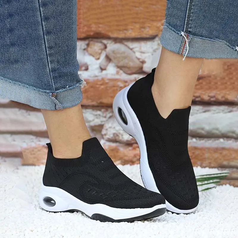 GS Cloudwalk Pro | Comfortabele luchtige instap sneakers met cloud zool voor dames