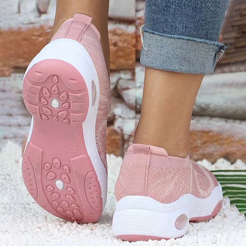 GS Cloudwalk Pro | Comfortabele luchtige instap sneakers met cloud zool voor dames