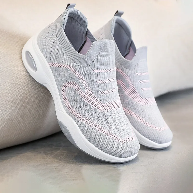 GS Cloudwalk Pro | Comfortabele luchtige instap sneakers met cloud zool voor dames