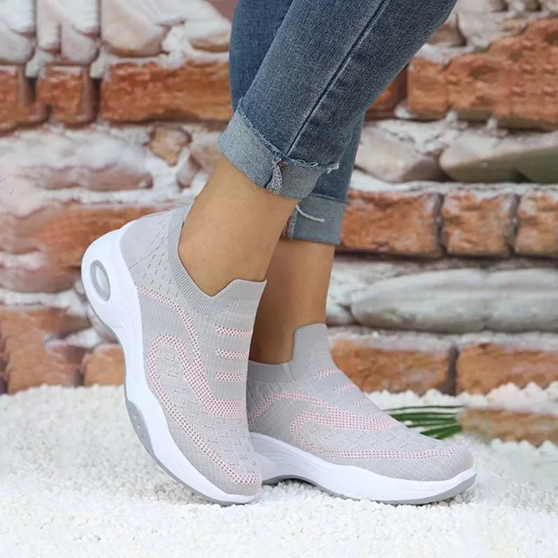GS Cloudwalk Pro | Comfortabele luchtige instap sneakers met cloud zool voor dames