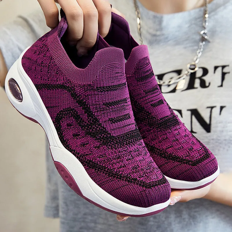 GS Cloudwalk Pro | Comfortabele luchtige instap sneakers met cloud zool voor dames