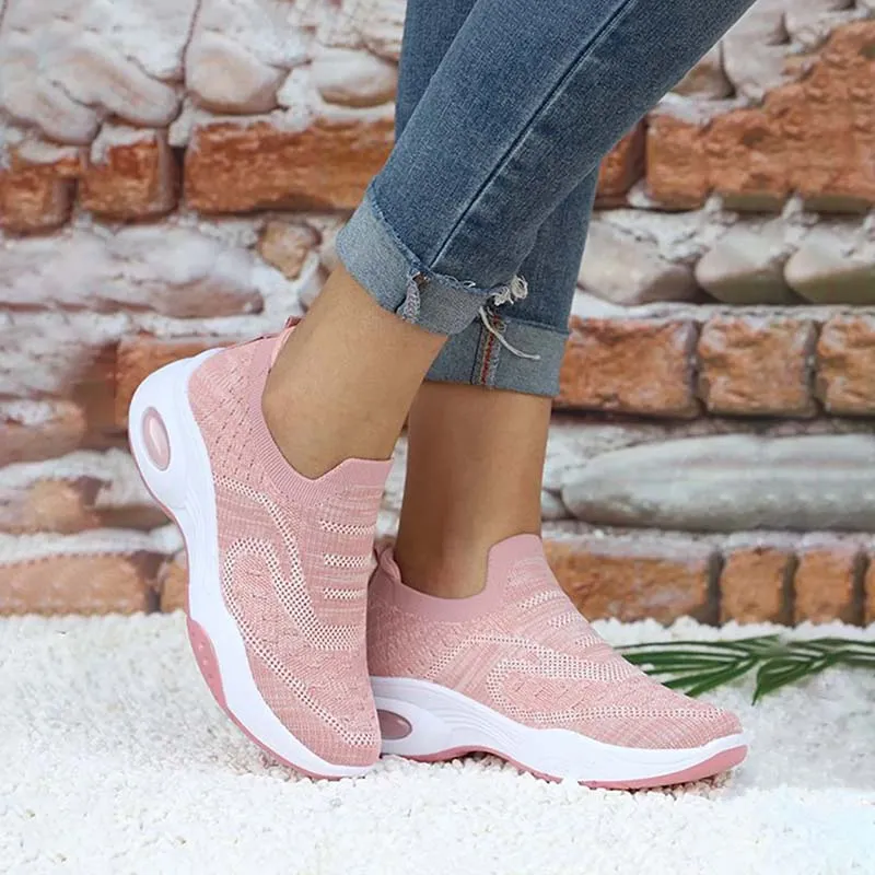 GS Cloudwalk Pro | Comfortabele luchtige instap sneakers met cloud zool voor dames
