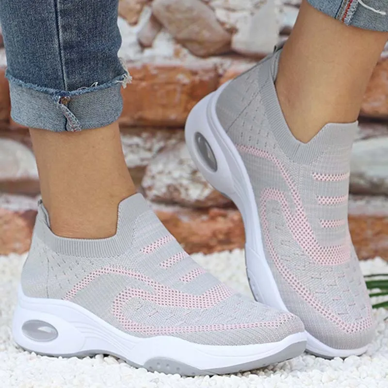 GS Cloudwalk Pro | Comfortabele luchtige instap sneakers met cloud zool voor dames