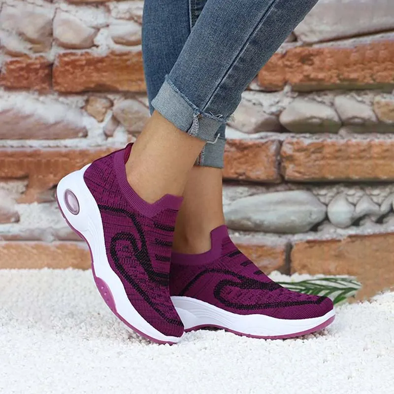 GS Cloudwalk Pro | Comfortabele luchtige instap sneakers met cloud zool voor dames