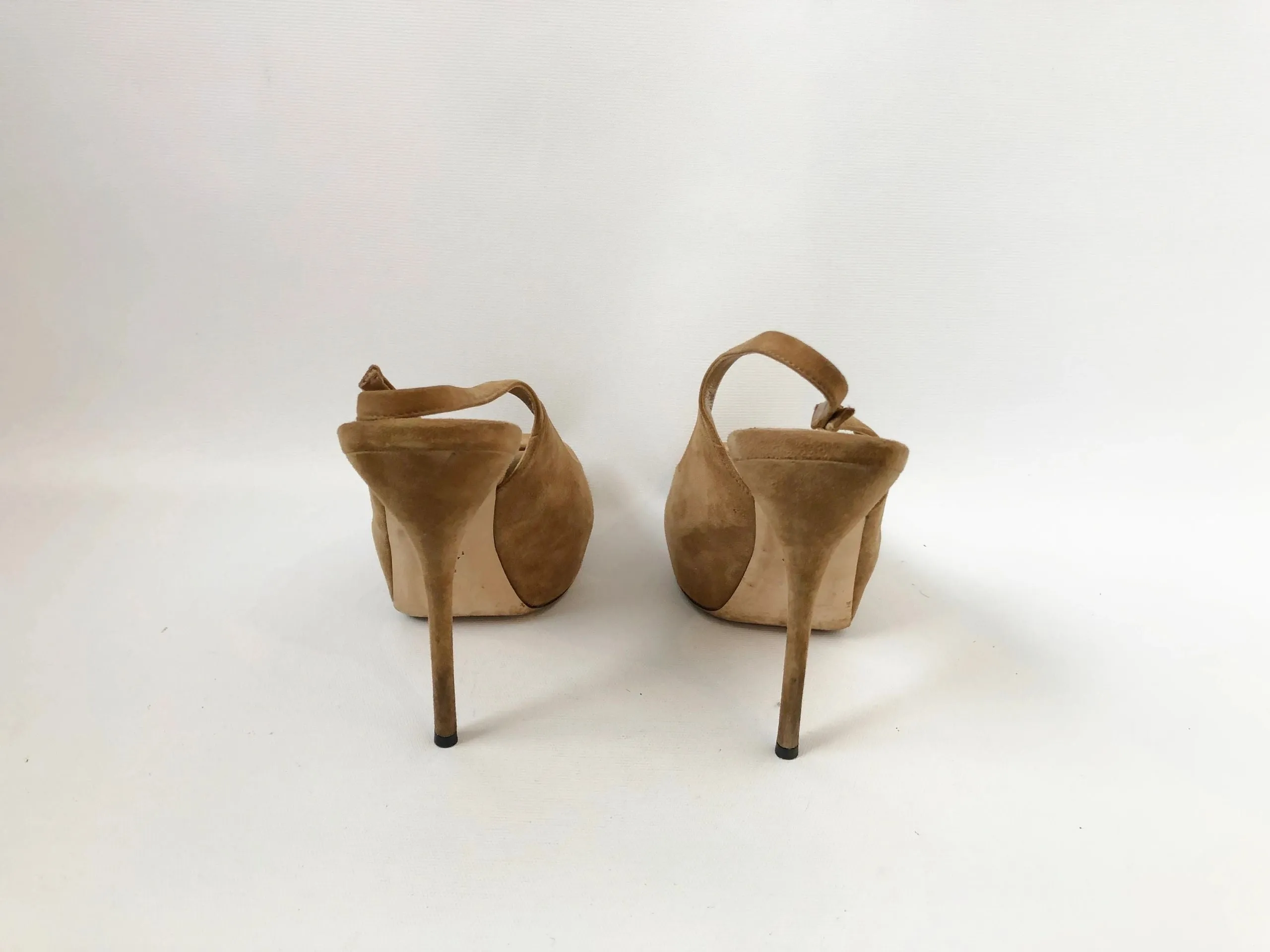 Gucci Peep Toe Platform Size 39.5 It (9.5 Us)
