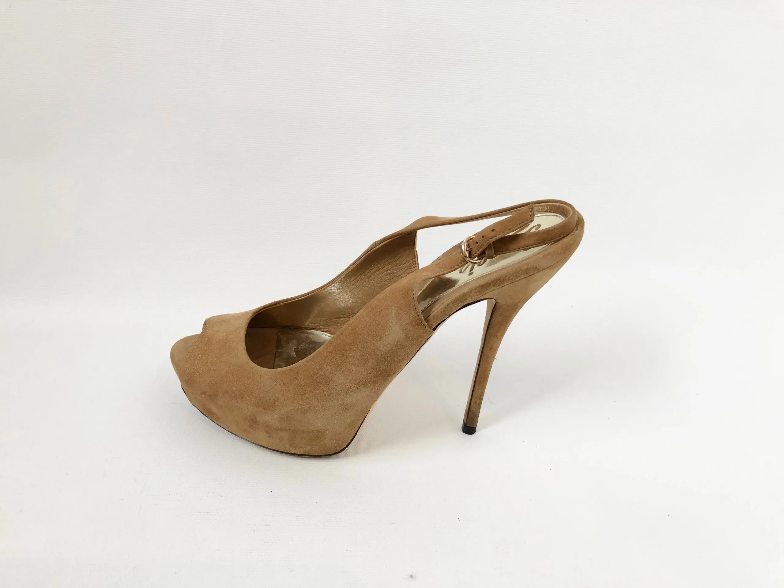 Gucci Peep Toe Platform Size 39.5 It (9.5 Us)
