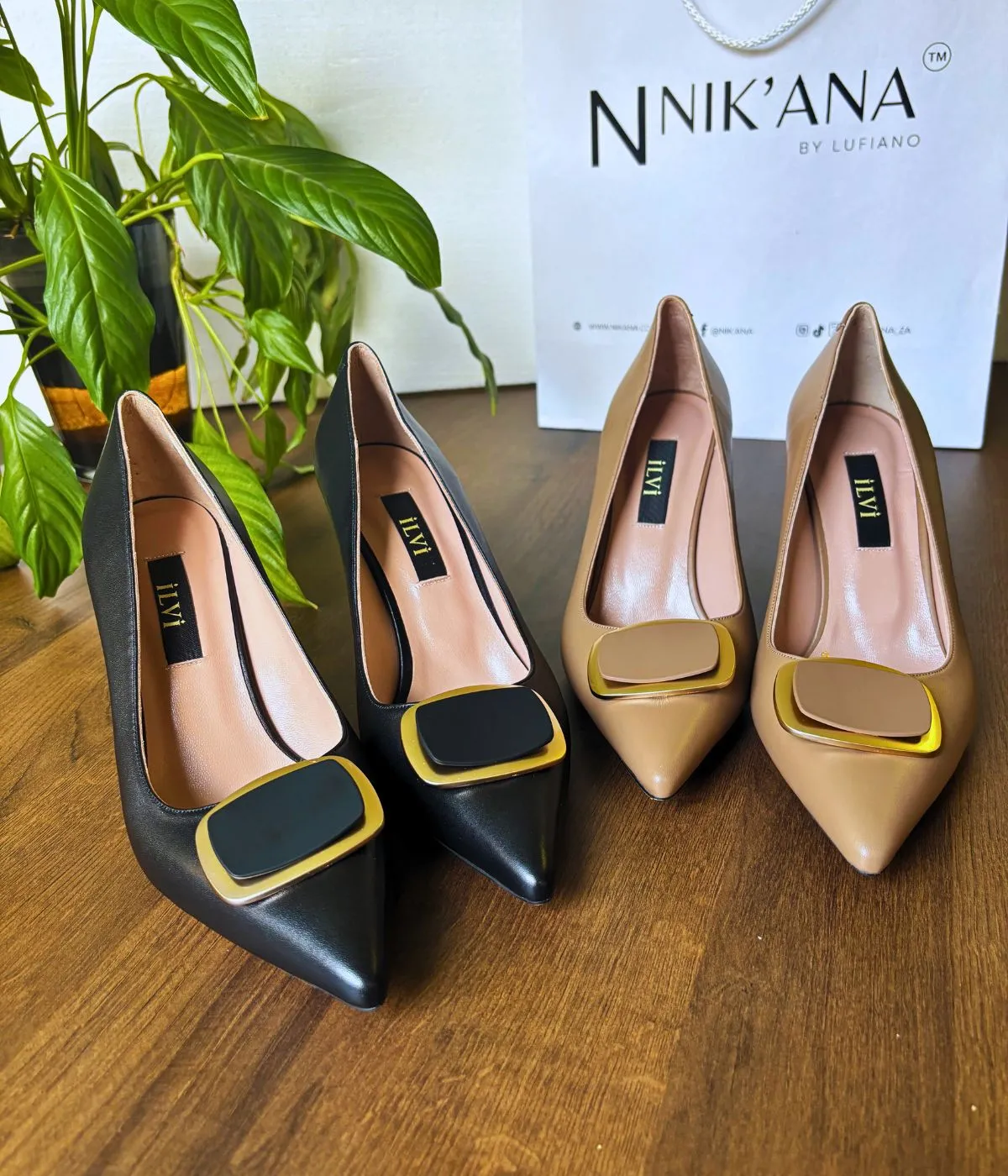 iLVi006-High Heels: Beige