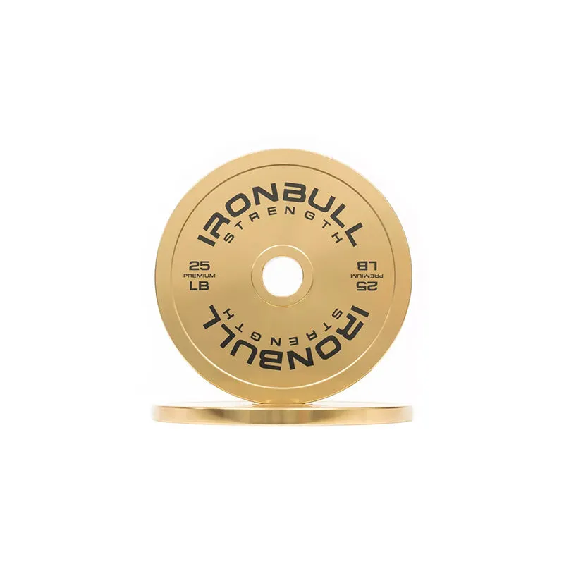 Iron Bull | Premium Gold Weight Plates - Pounds