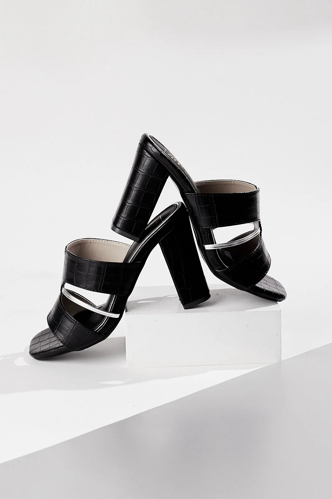 Janice Black Heels