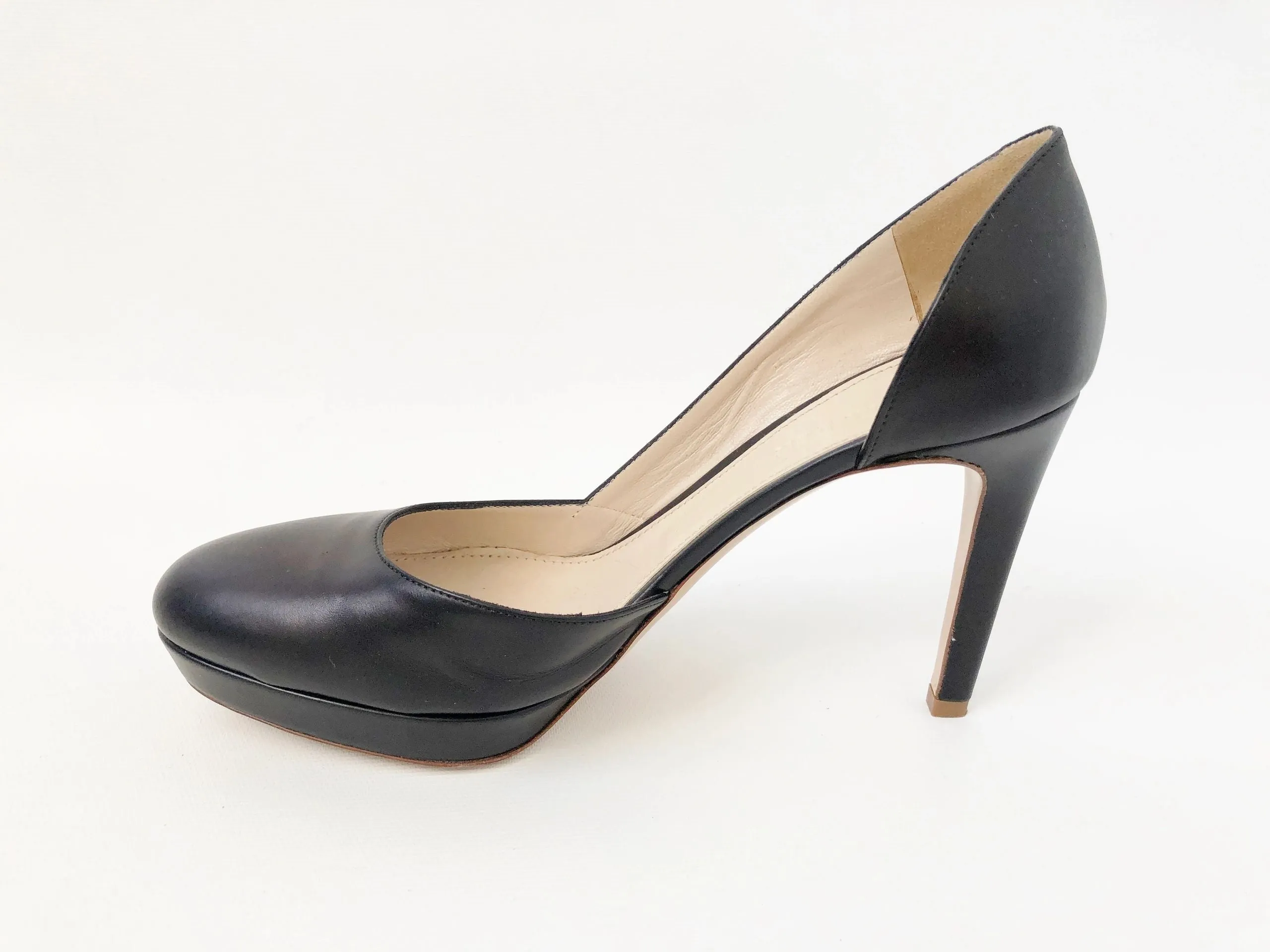 Jil Sander Leather Pump Size 36.5 It (6.5 Us)