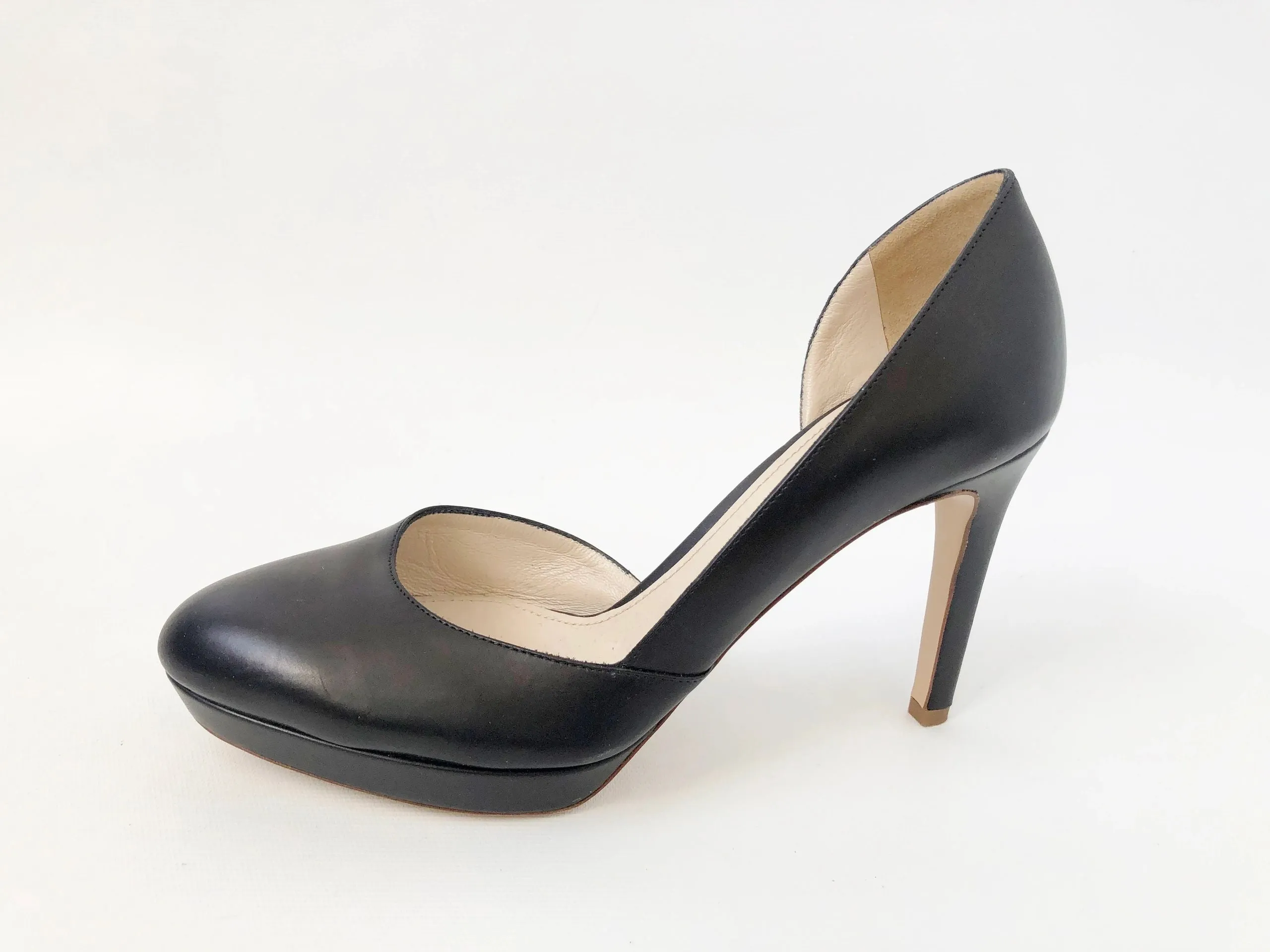 Jil Sander Leather Pump Size 36.5 It (6.5 Us)