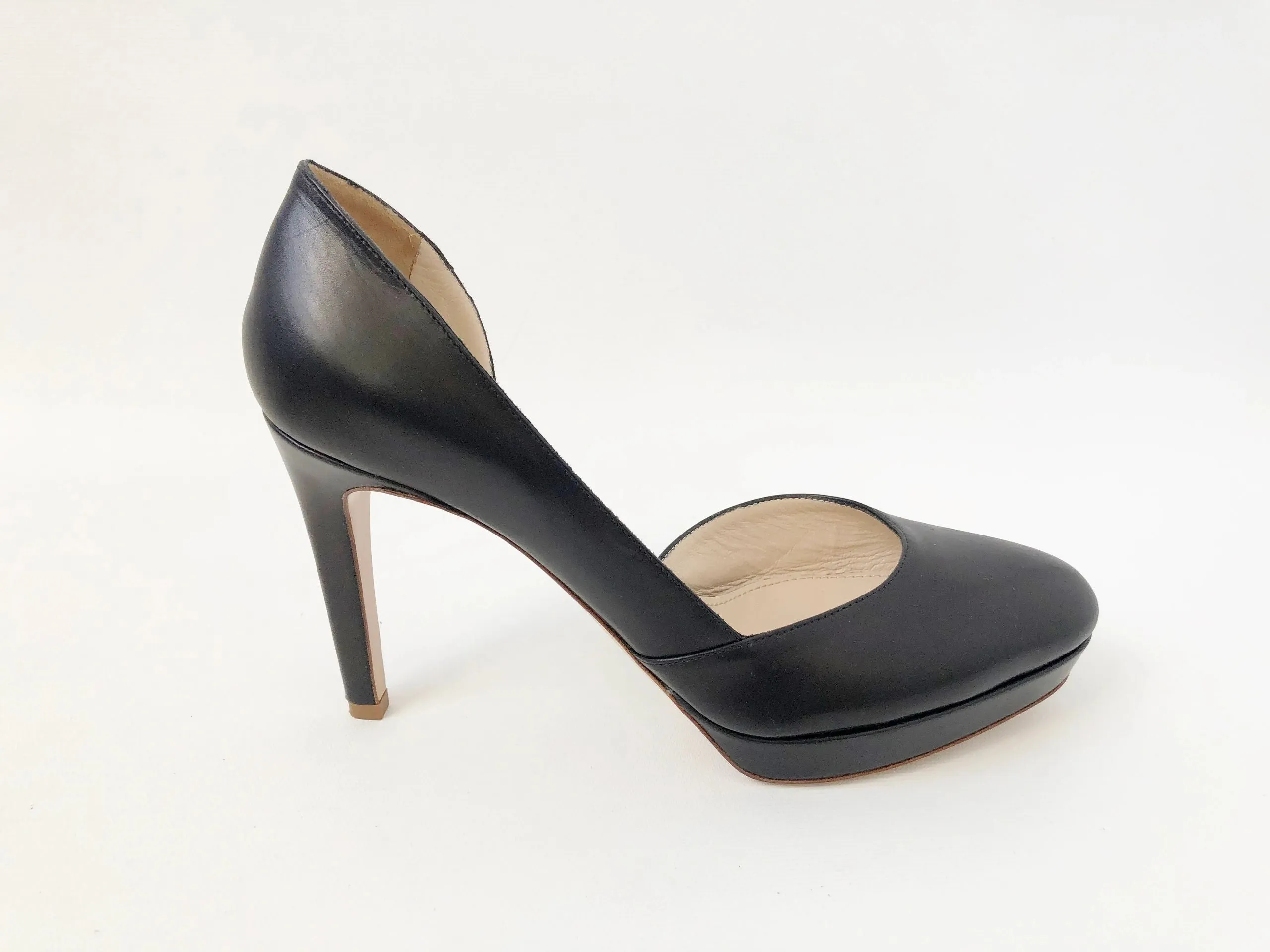 Jil Sander Leather Pump Size 36.5 It (6.5 Us)