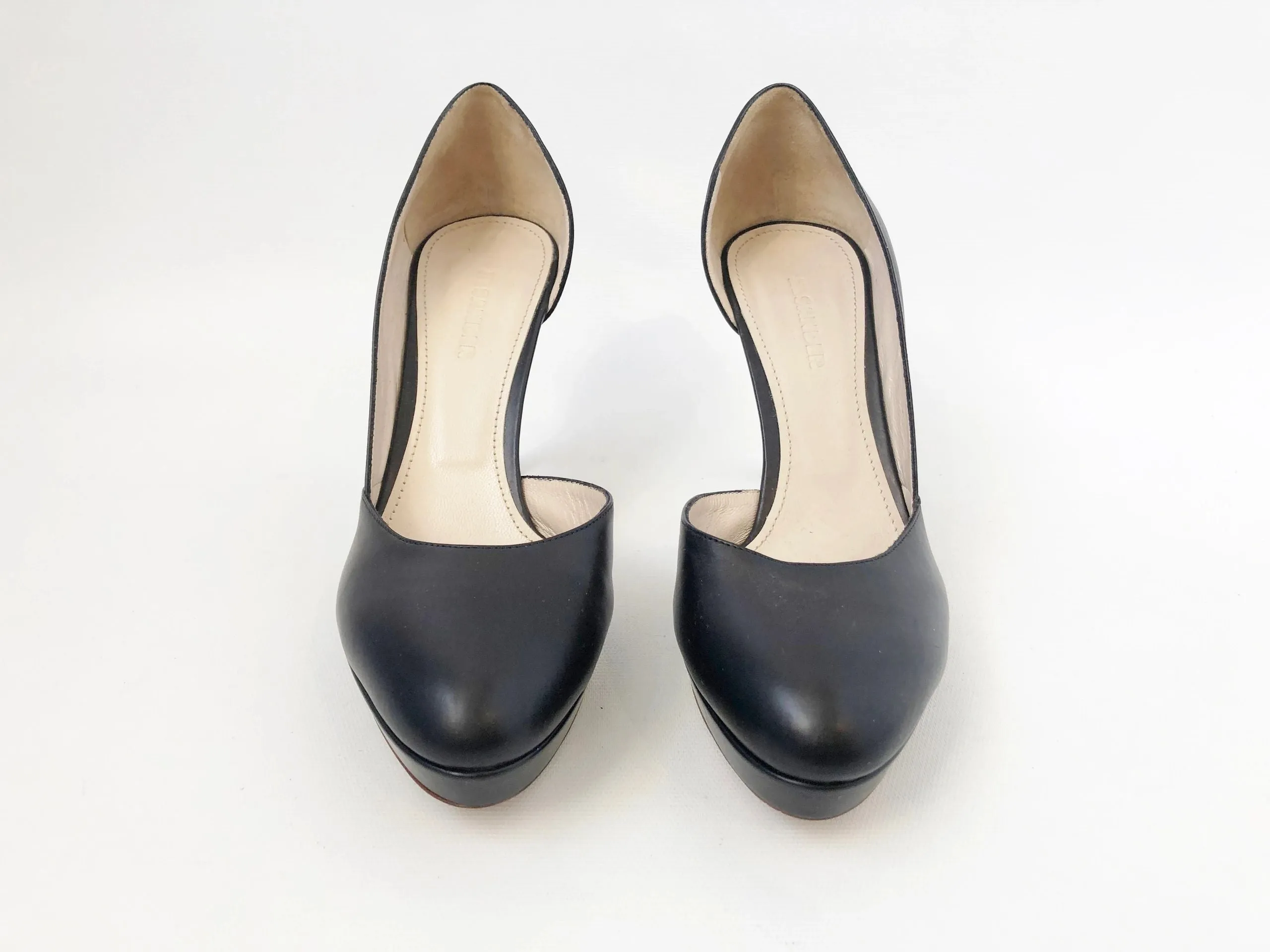 Jil Sander Leather Pump Size 36.5 It (6.5 Us)