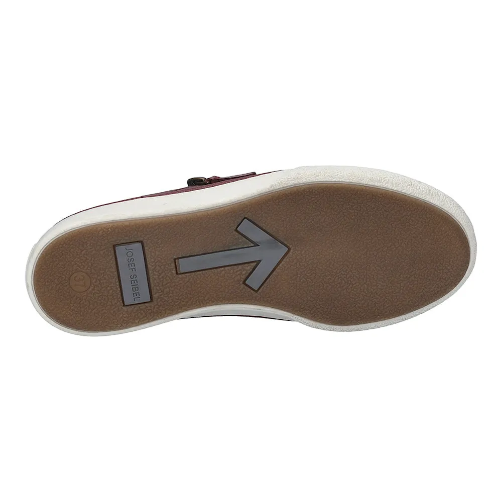 Josef Seibel Claire 13 Bordeaux Sneaker