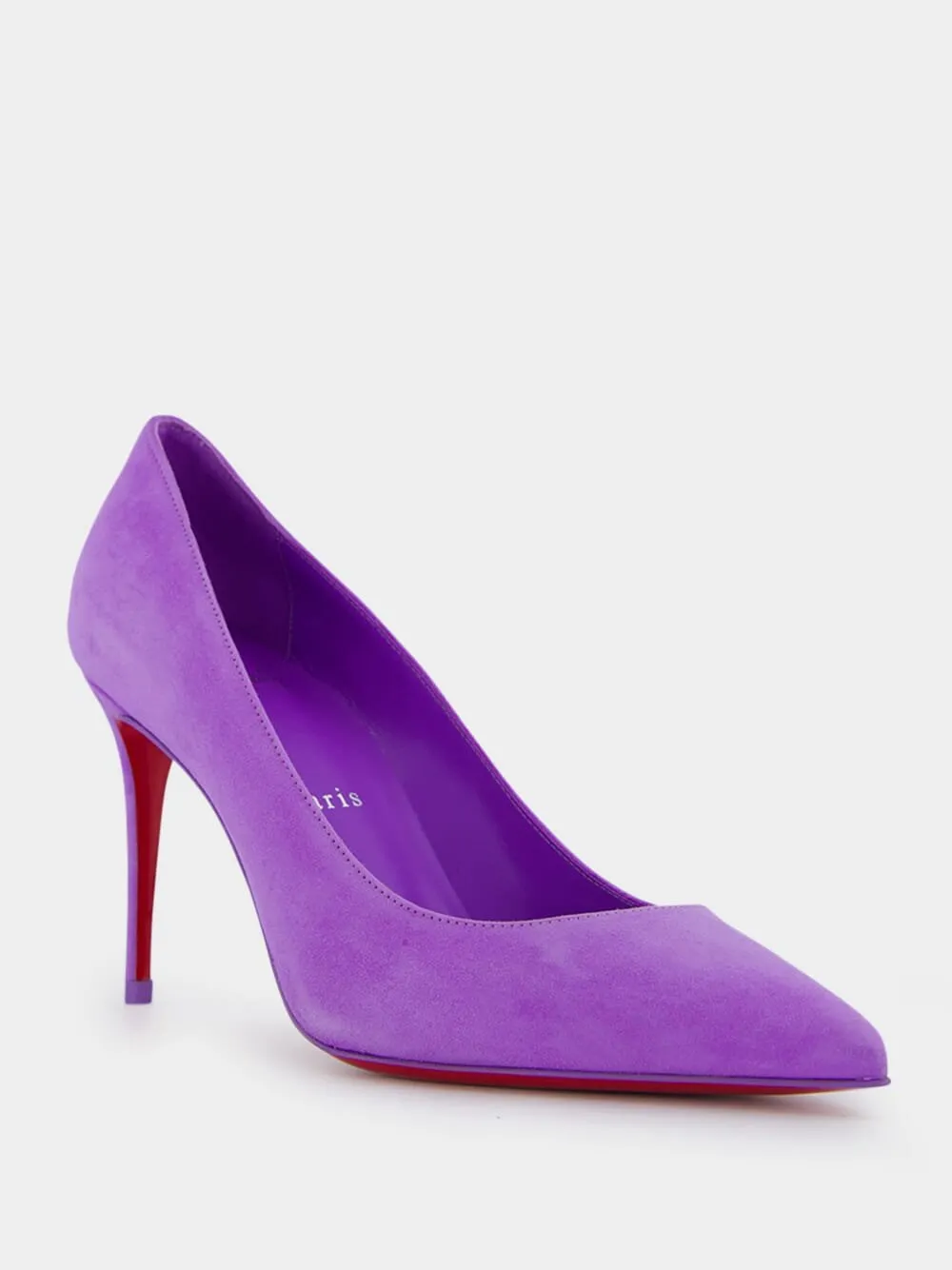 Kate 85 Patent Suede Pumps