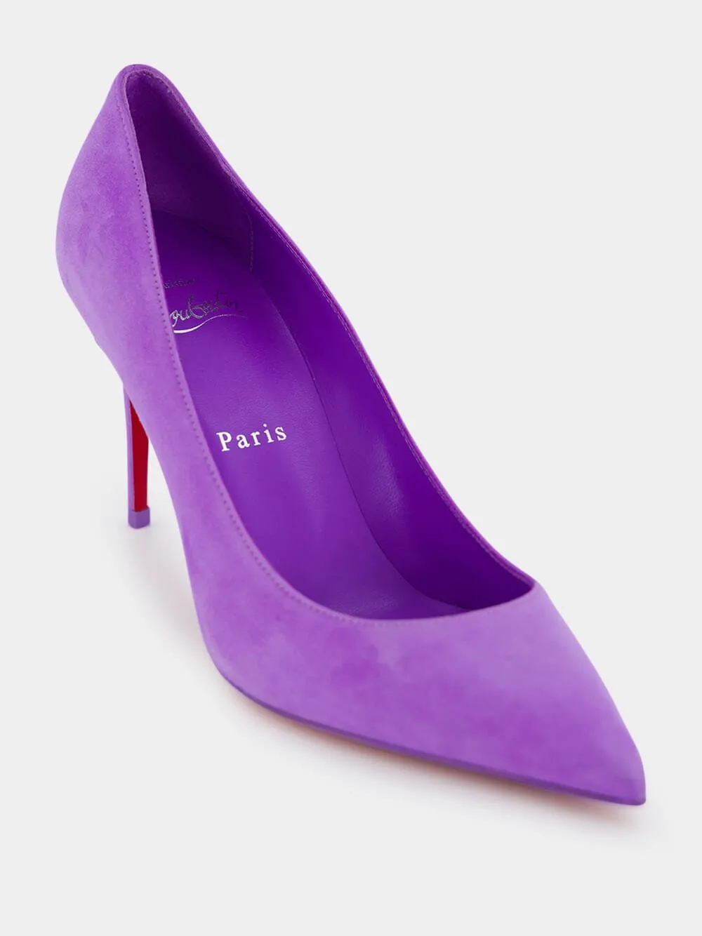 Kate 85 Patent Suede Pumps