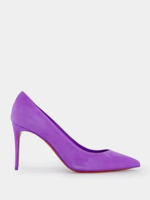 Kate 85 Patent Suede Pumps