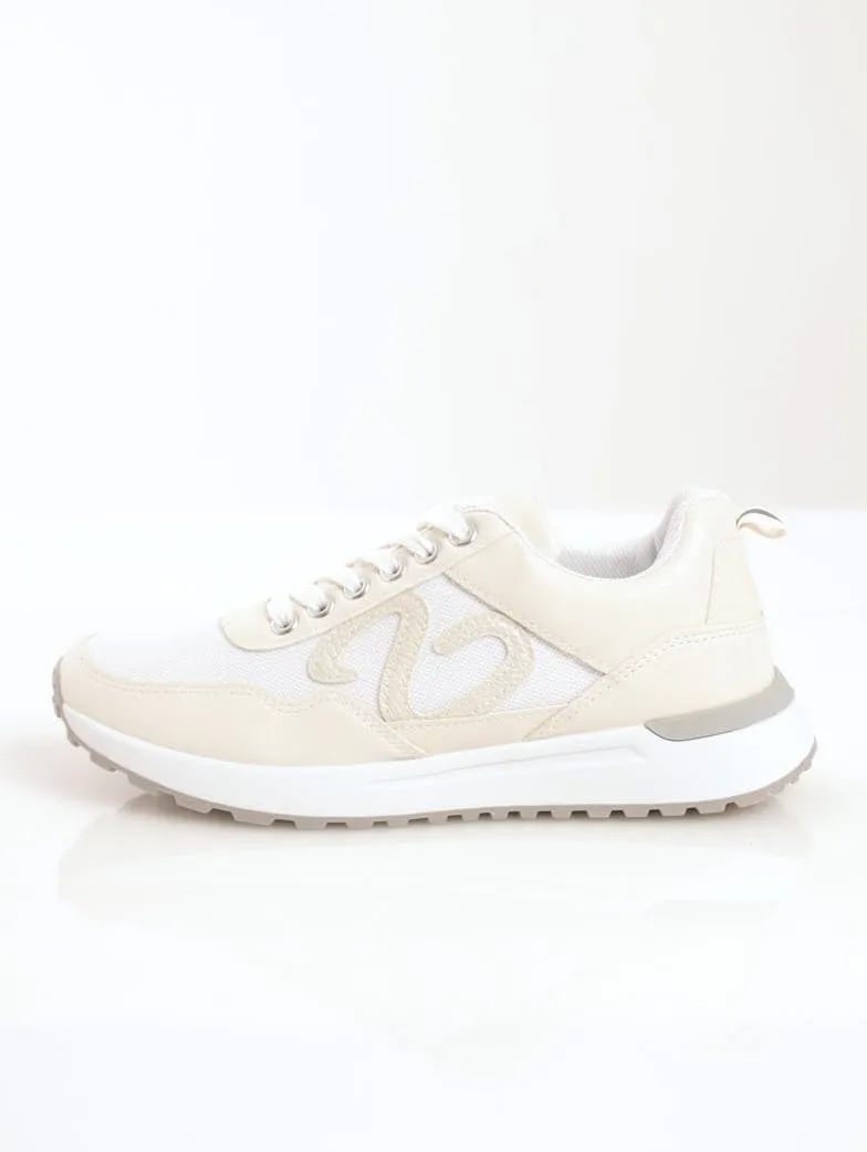Ladies Soft Style Soft Jessen Sneaker - Ivory