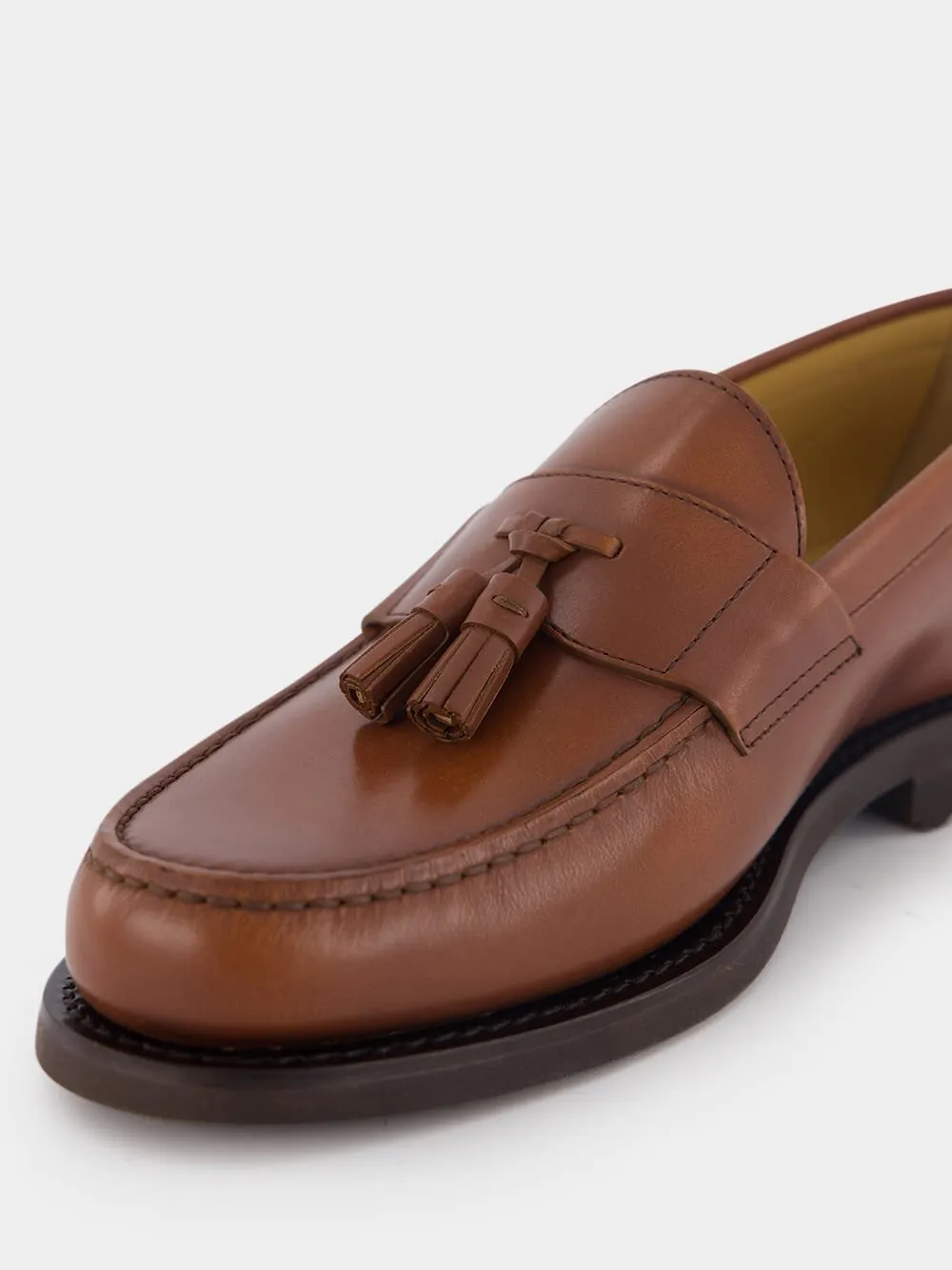 Leather Loafers with Tassels