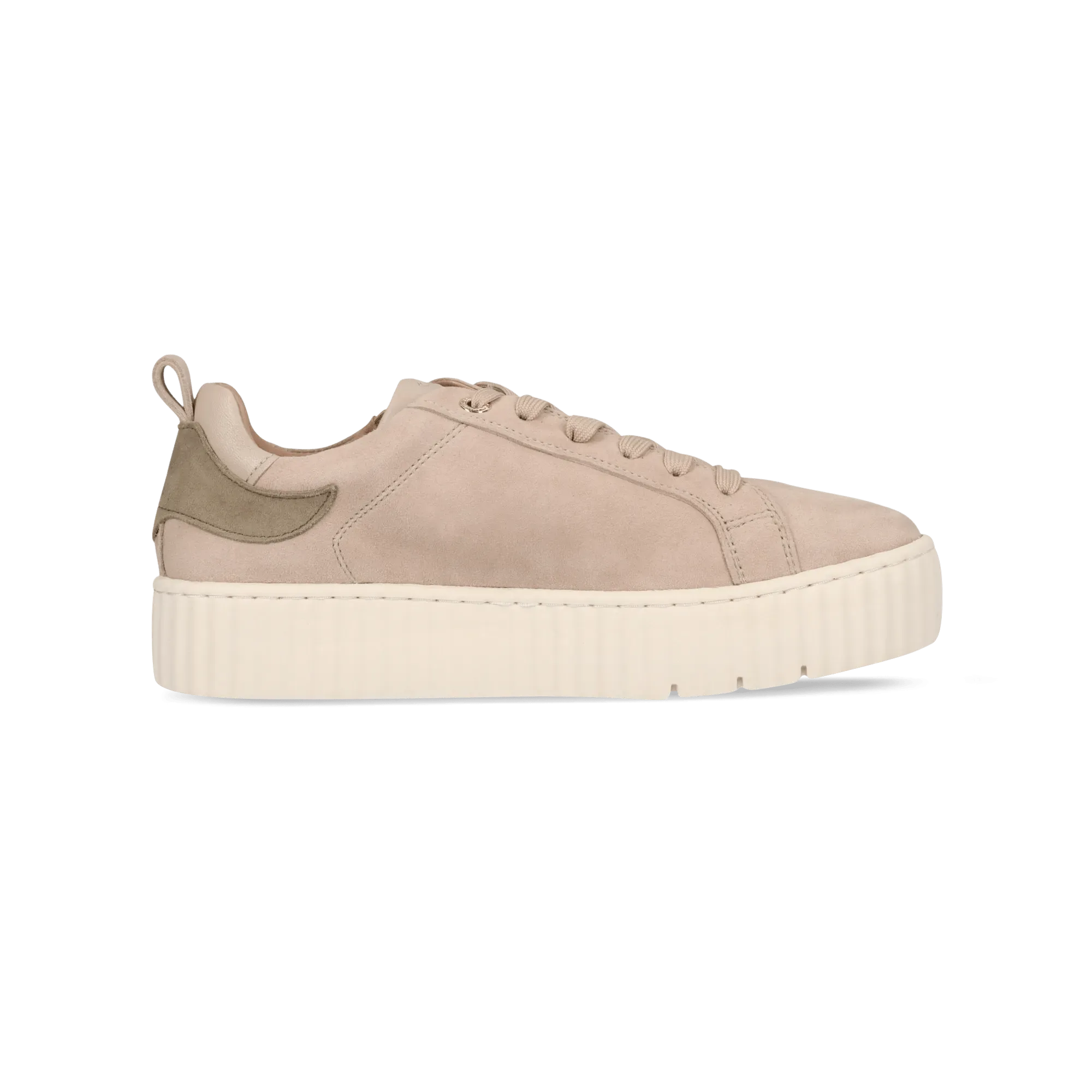 Leder Sneaker beige