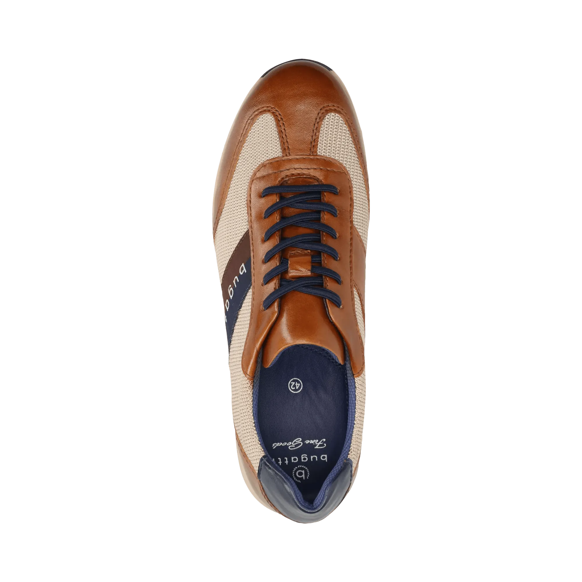 Leder Sneaker cognac