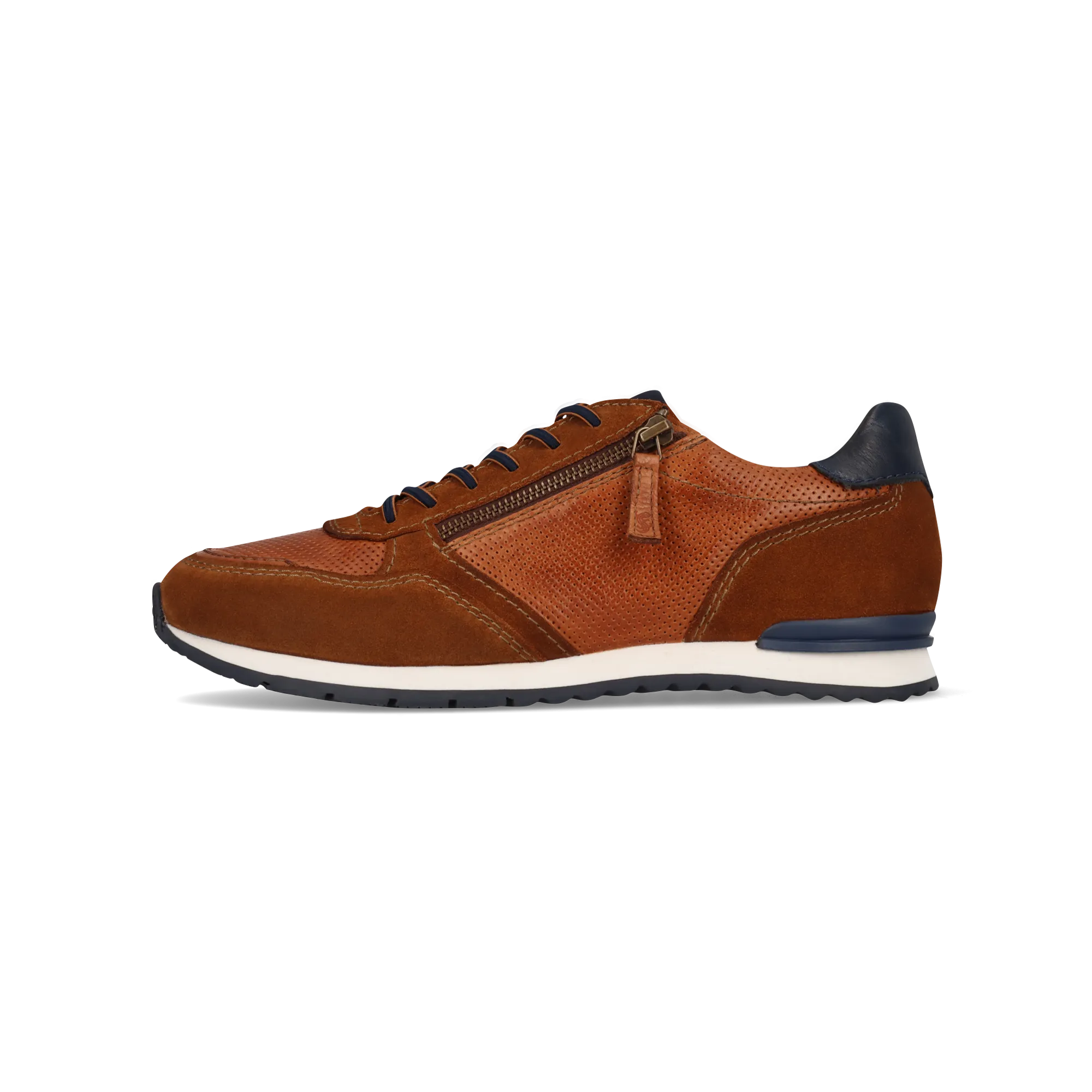 Leder Sneaker cognac