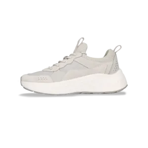 Leder Sneaker grau