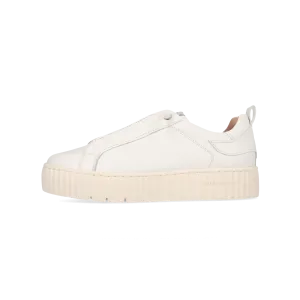 Leder Sneaker weiß