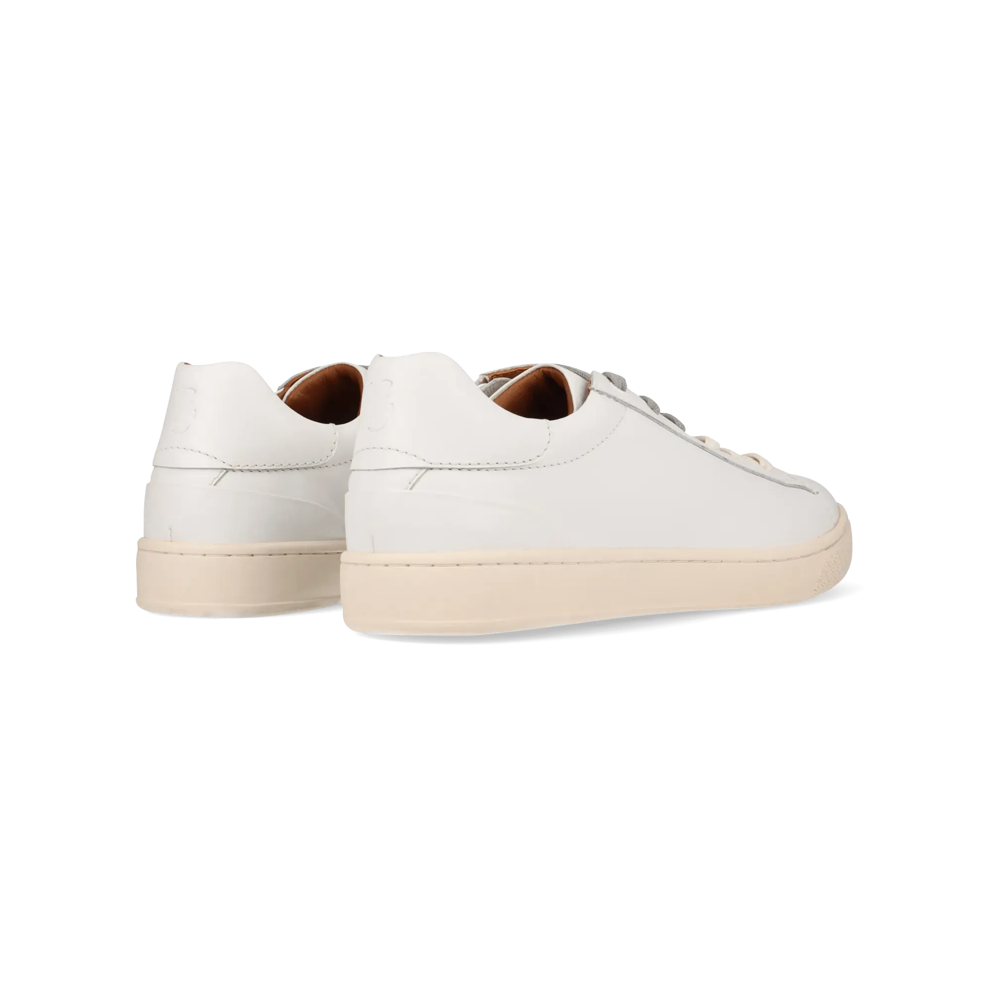Leder Sneaker weiß