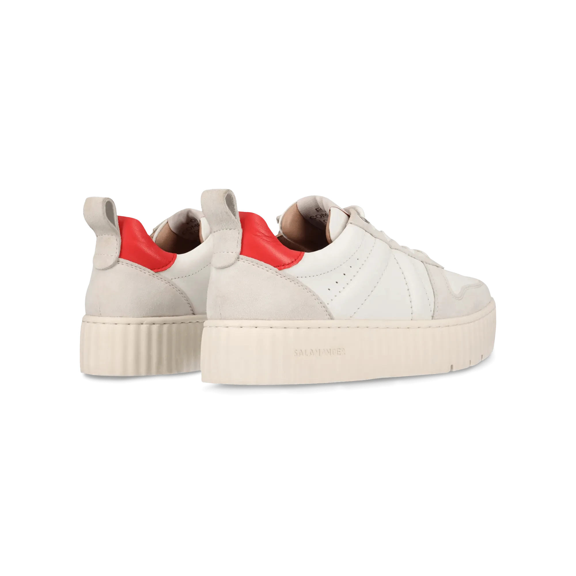 Leder Sneaker weiß