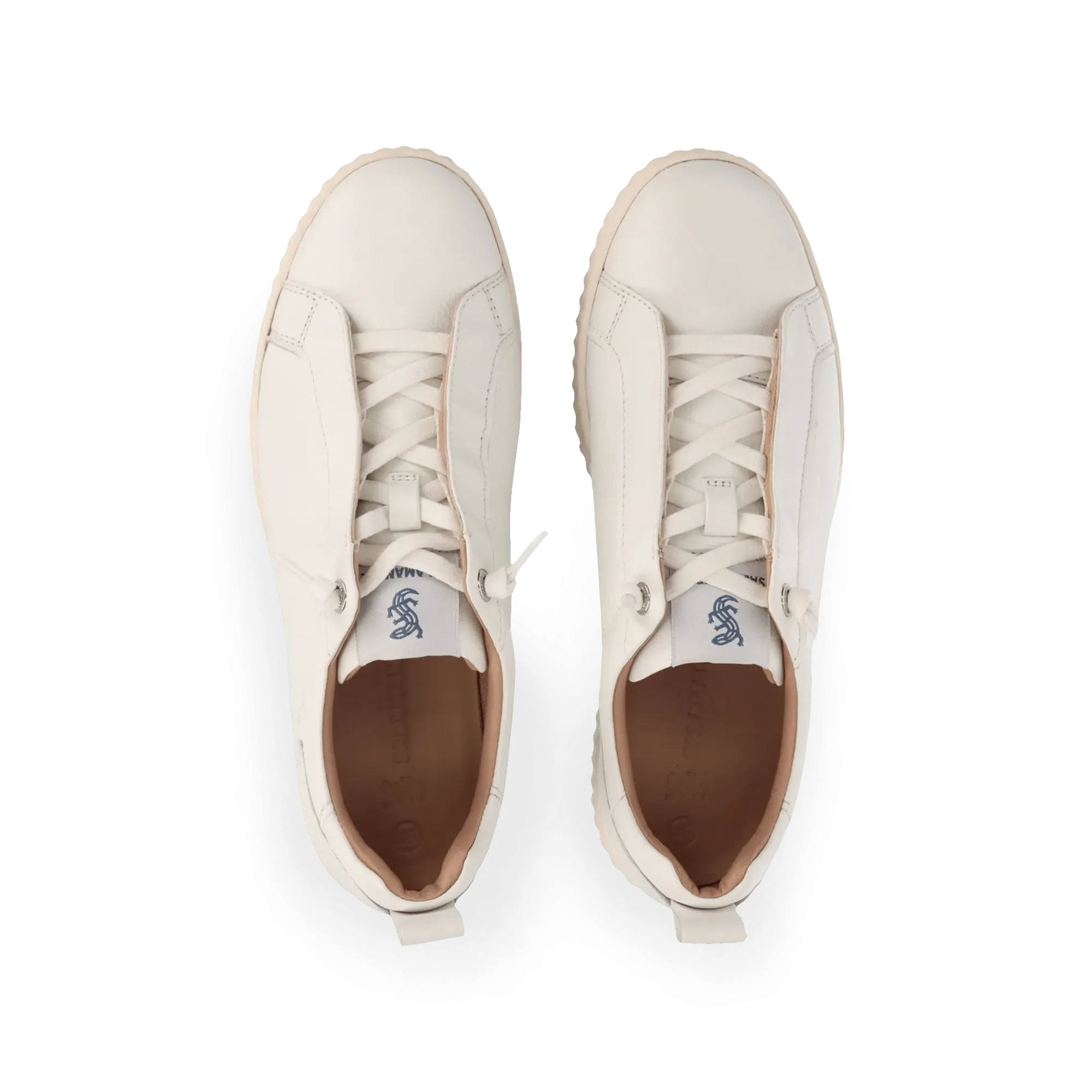 Leder Sneaker weiß