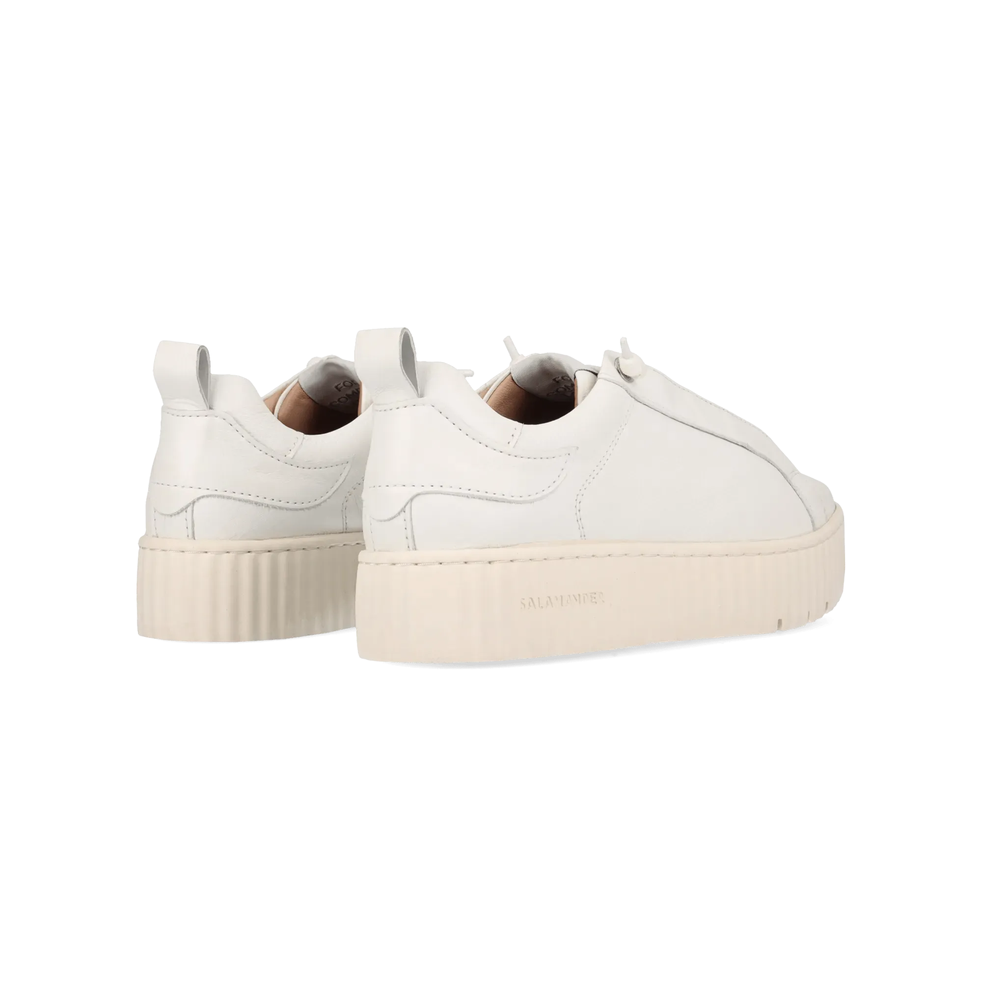 Leder Sneaker weiß