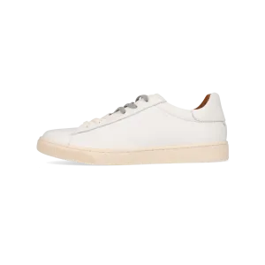 Leder Sneaker weiß