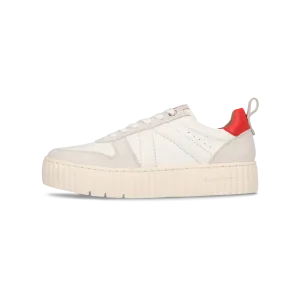Leder Sneaker weiß