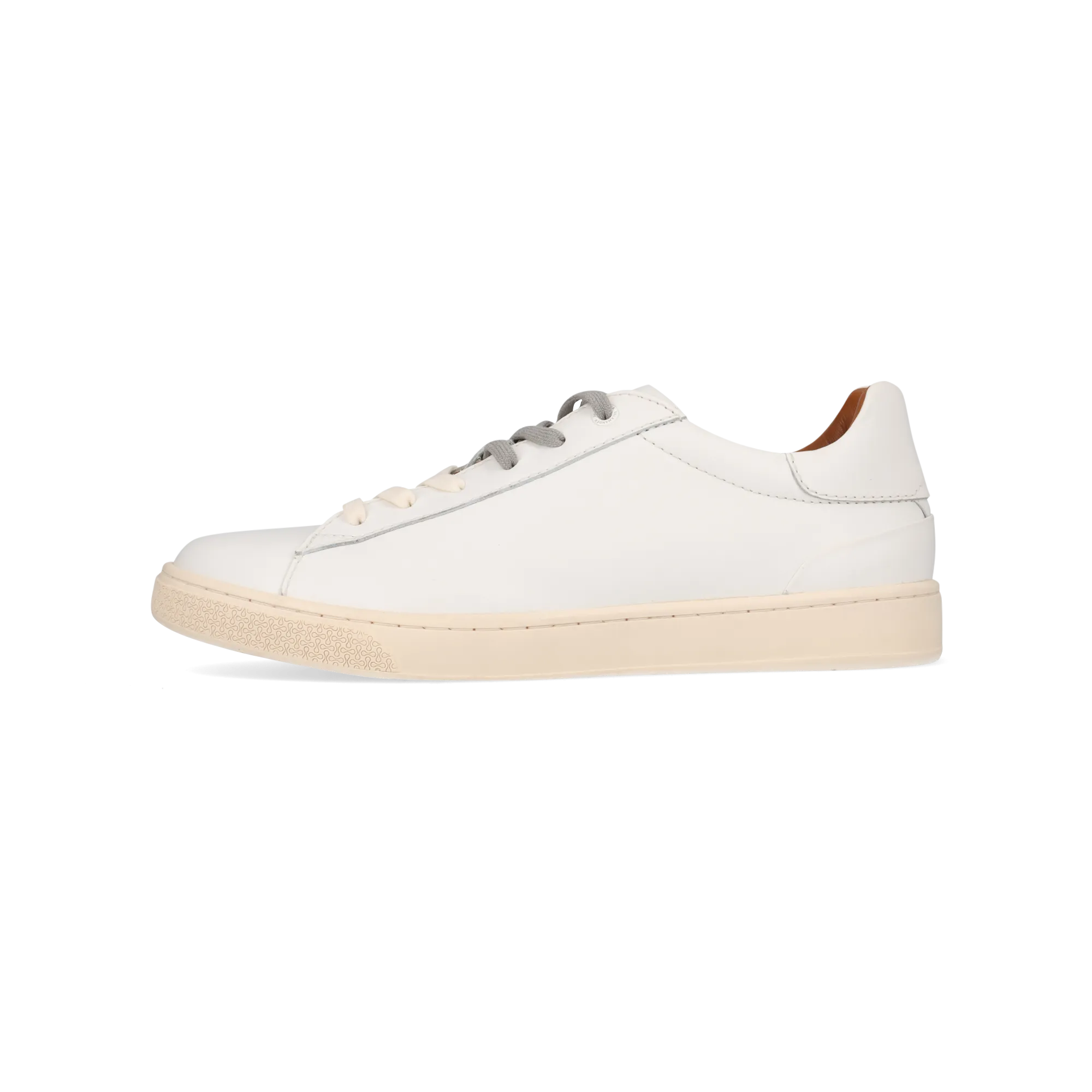 Leder Sneaker weiß