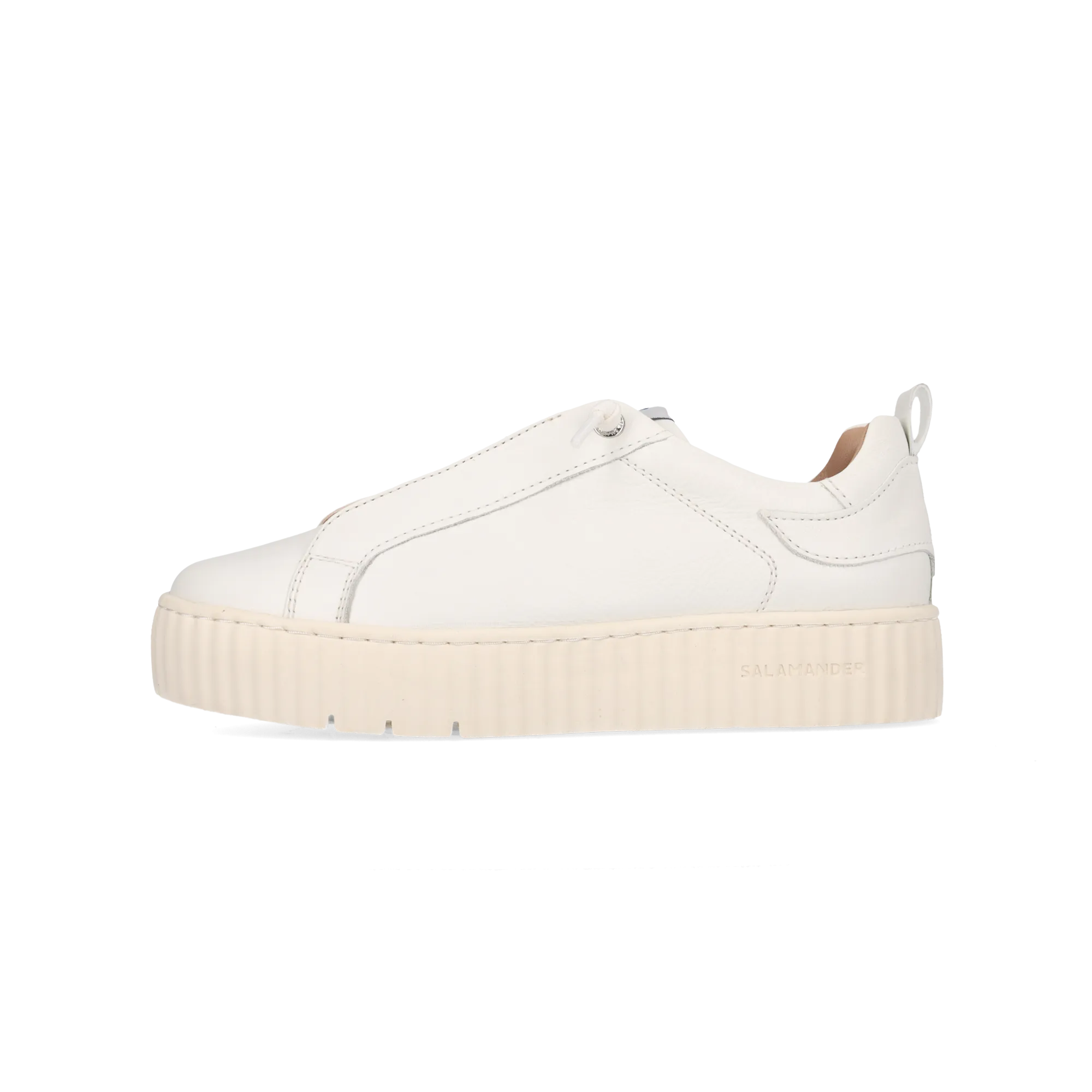 Leder Sneaker weiß