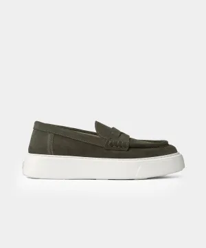 Loafer Suede Dark green