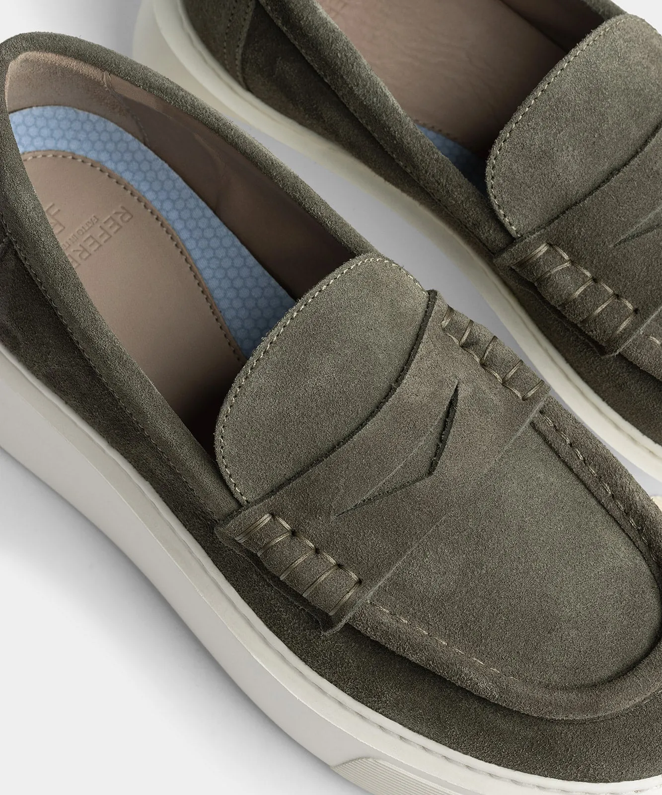 Loafer Suede Dark green