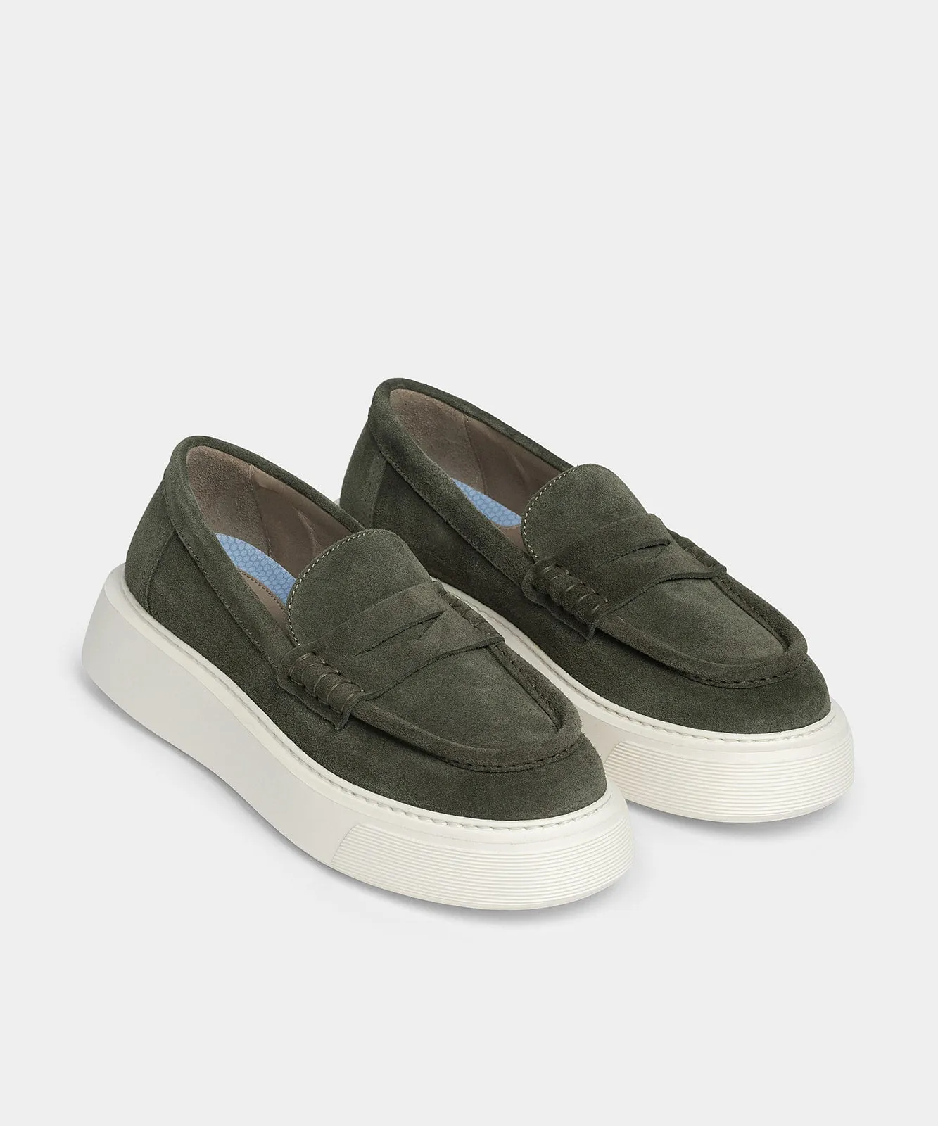 Loafer Suede Dark green